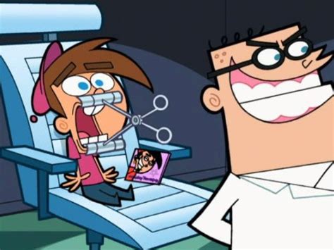 dentist from fairly odd parents|Shiny Teeth .